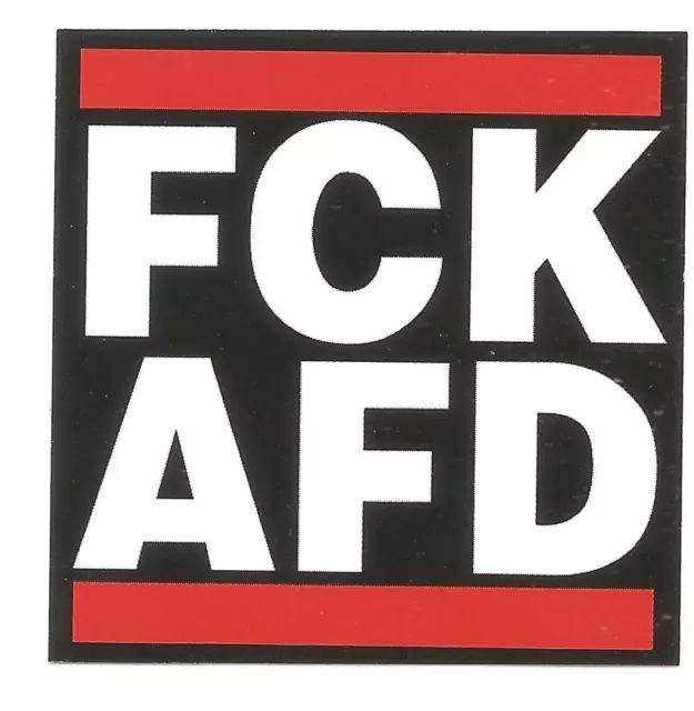 25x FCK AFD Aufkleber stickers Antifa Gegen Nazis AFA Punk GNWP ARA 161