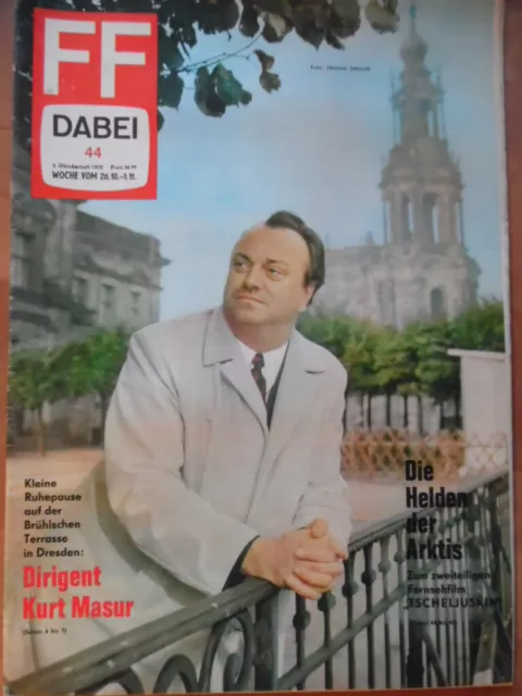 FF DABEI 44 - 1970 TV: 26.10.-1.11. Kurt Masur Beethoven Helden der Arktis
