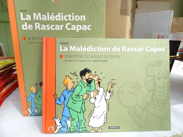 BD Les Aventures de Tintin - La Malédiction de Rascar Capac - Tome 1 - Goddin