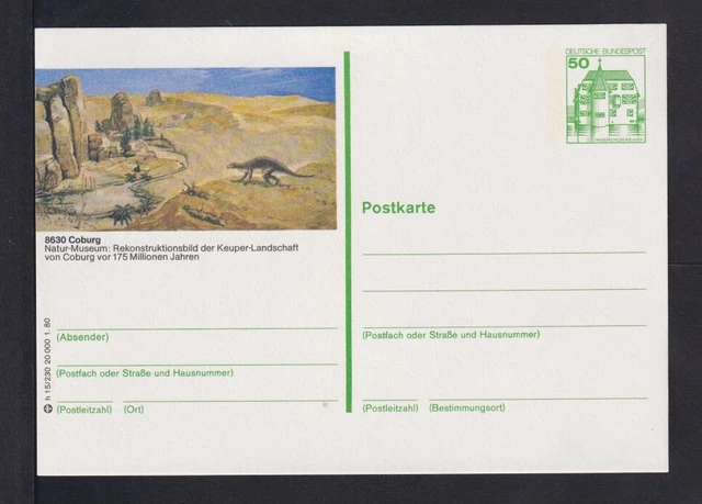 Bund P 130 h 15/230 Coburg Archäologie ungebraucht