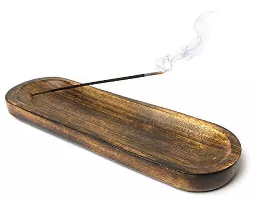 Incense Burner Holder - Woodburner - Ash Catcher Incense - Handmade Large