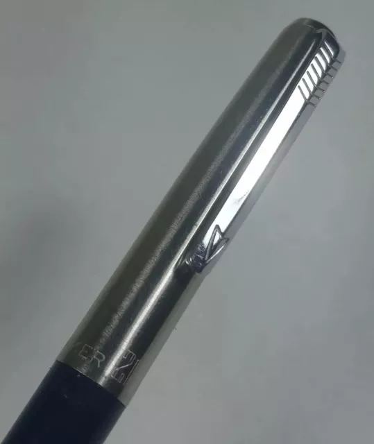 Vintage PARKER Arrow Mechanical Pencil Blue Chrome