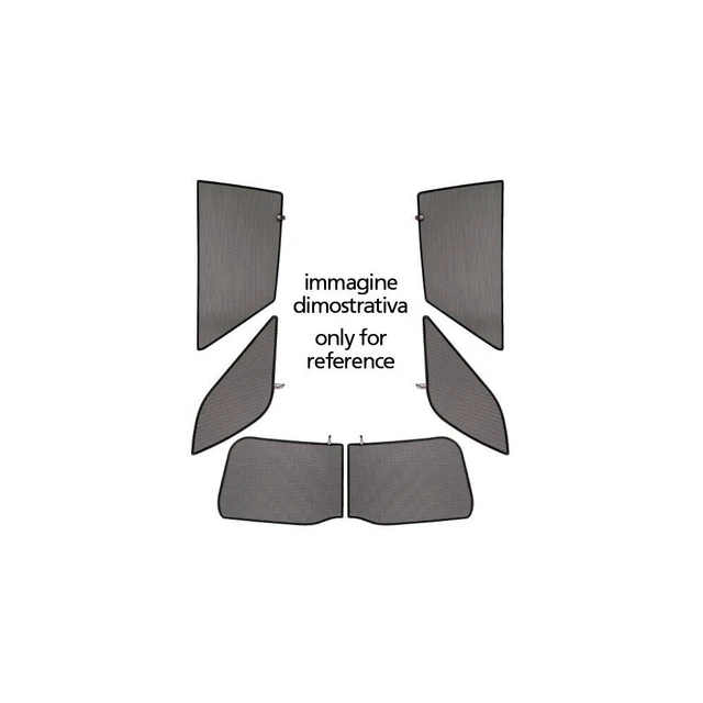 Deflettori D'Aria HEKO Per Honda CR-V IV (2012-2016) - Set 4 Pezzi, Nero Fumé, Antipioggia
