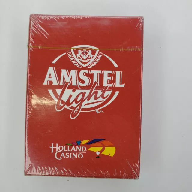 Amstel Light Playing Cards Holland Casino Sealed Deck Netherlands Beer Gaming