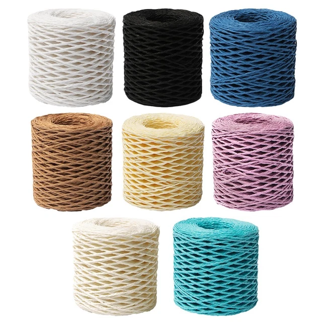 Hochwertige leichte Naturverpackung Raffia Faserband Kreativität