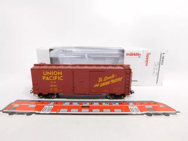 DK205-0,5 # Märklin H0 AC 45646-4 US Box Car Marchandises Up Nem Kk Kkk Mint+