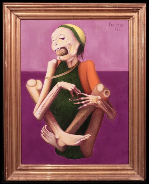 Dipinto ad olio: Giovanni Bruzzi (Firenze 1936) - Vanitas