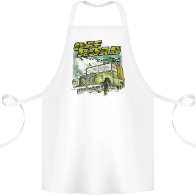 Off Road 4X4 Off Roading Four Wheel Drive Cotton Apron 100% Organic