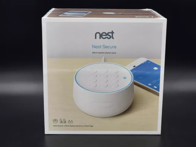 Nest Secure Alarm System Starter Pack (H1500ES) Brand New!
