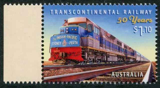 50 Years Transcontinental Railway 2020 - Mnh (Bl370)