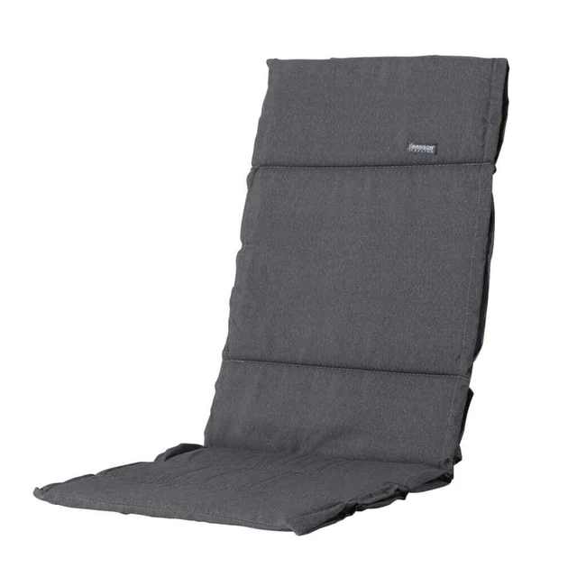 Madison Cojín para silla Panama fibra gris taupé 125x50 cm Madison
