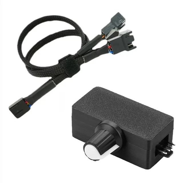 PWM SPEED CONTROLLER 5V 4Pin PWM Fan Governor PWM Governor USB TYPE-C ...