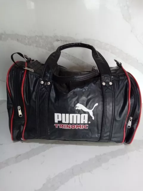 PUMA TRINOMIC GYM Sports Bag Holdall Fitness Vintage Retro 90s