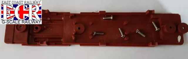 BRAND NEW G SCALE 45mm Gauge RC LOCO RAILWAY TRAIN BOTTOM GEARBOX PLATE & SCREWS