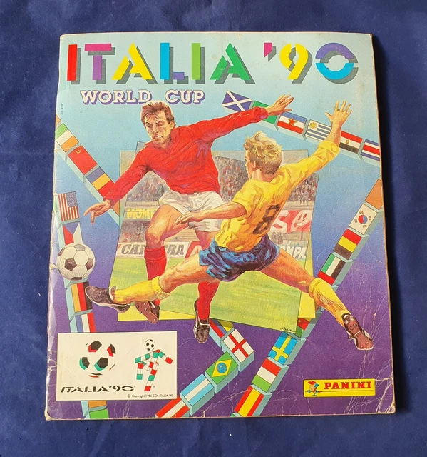 ALBUM PANINI ITALIA 90 World Cup 51 Vignettes ( Dont Maradonna ) Bel