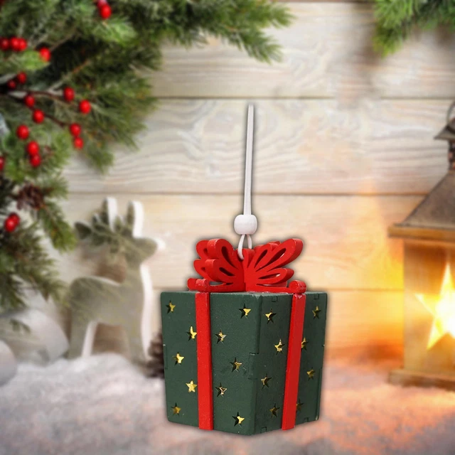 Christmas LED Lighted Gift,Boxes Christmas Decorations ,Miniature Ornaments for