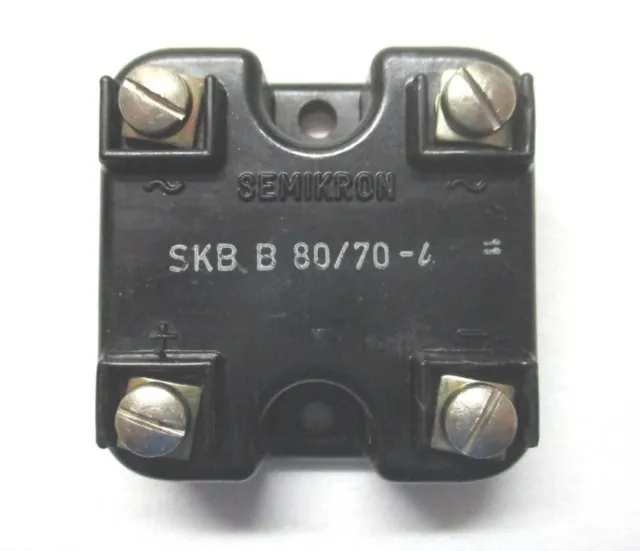Ponte raddrizzatore di potenza Semikron, SKB B 80/70-4, 400V 5A