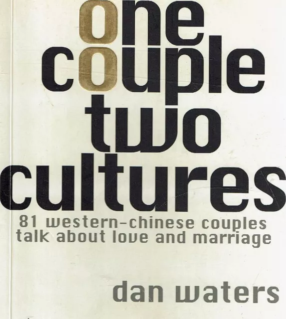 One Couple Two Cultures by Waters Dan - Book - Paperback