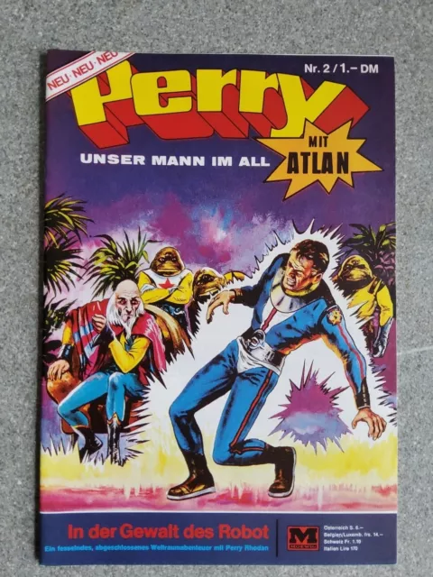 Comic - Perry unser Mann im All, Nr. 2 - Moewig/Hethke - Zustand wie neu!
