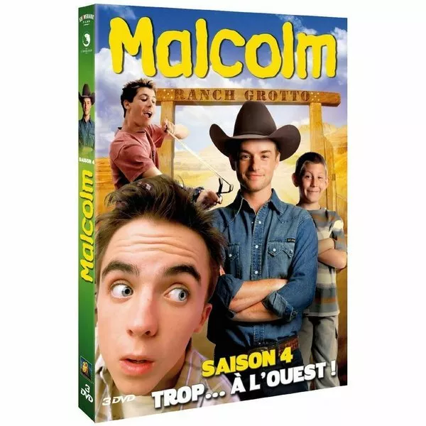 DVD - Malcolm saison 4 - Bryan Cranston, Jane Kaczmarek, Frankie Muniz, Christop