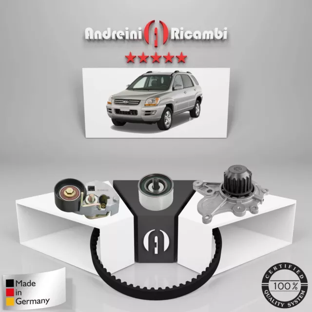 Kit Distribuzione + Pompa Acqua Kia Sportage Ii 2.0 Crdi 83Kw 113Cv 2006 -> 2