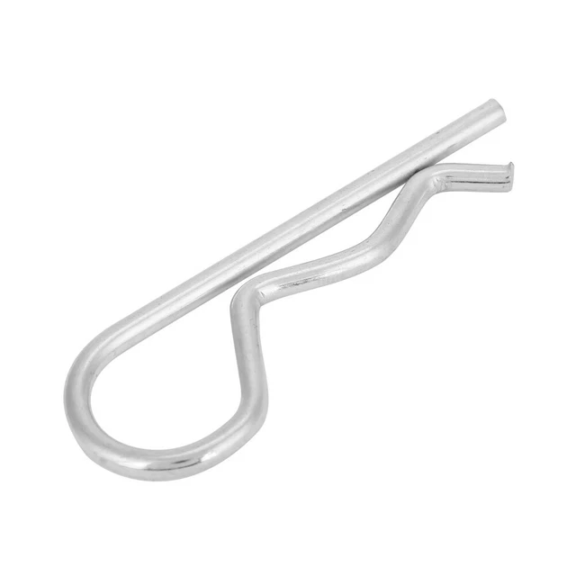 10pcs B Type Cotter Pin Clips Zinc Plated Retaining Pins Spring Clips Hair Pin