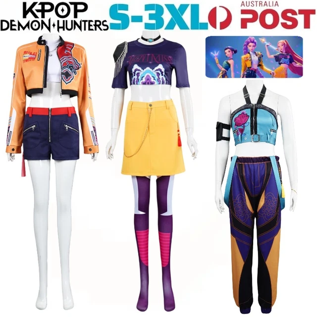 K Pop Demon Hunters Kostuum Rumi Zoey Voor Kinderen - Cosplay Outfits Voor Meisjes