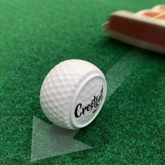 Crestgolf Putting Practice Flat Ball Lightweight & Golf Training Aids