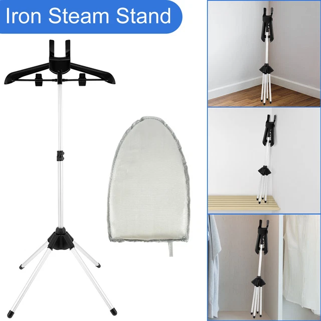 IRON STEAM STAND Set with Handheld Ironing Board Rack Heavy Duty