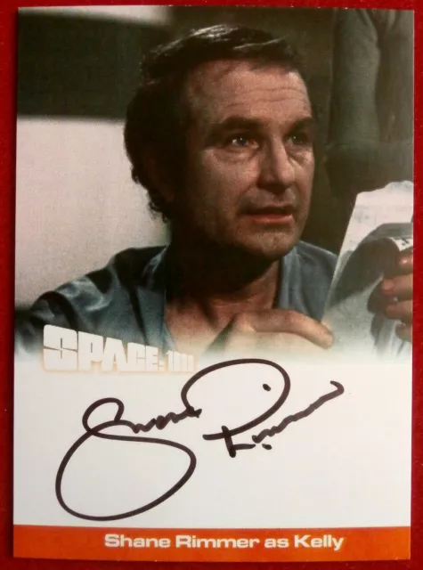 SPACE 1999 - SHANE RIMMER - handsignierte LIMITIERTE EDITION AUTOGRAMMKARTE SR2