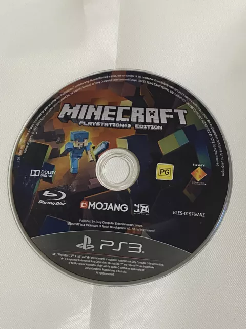 MINECRAFT: PLAYSTATION 3 edition (Ps3, 2014) Complete Mojang $19.18 -  PicClick AU