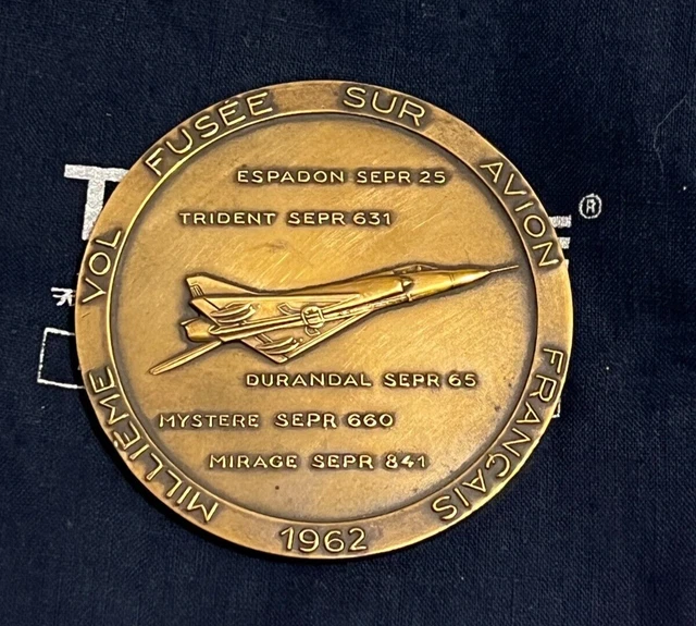 Médaille Bronze – XXXIVe Congrès International De Médecine Aéronautique 1986 – Portugal