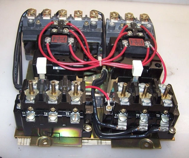 New Allen Bradley Size 1 Two Speed Motor Starter 10 Hp Max 715X-Bod12  Coil 120V