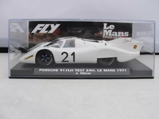 Fly Porsche 917Lh Test 24H Le Mans 1971 Weiss #21 A2050 1:32 Slot Brandneu In Verpackung