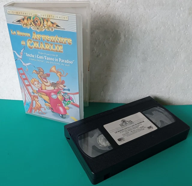 LE NUOVE AVVENTURE Di Charlie (1989) Vhs Warner Home Video 1996 Piv 55491 📼 EUR 4,99 PicClick FR