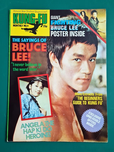 1 POSTER DE Magazine Bruce Lee Kung-Fu Monthly N°16 1976 EUR 12,00 - FR