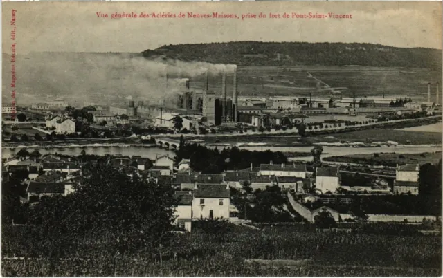 CPA Pont-Saint-Vincent - General view of the Aciéries de nouvelles (988994)