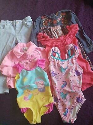 Girls clothes 2-3 years summer bundle swimwear playsiut dress jacket trousers