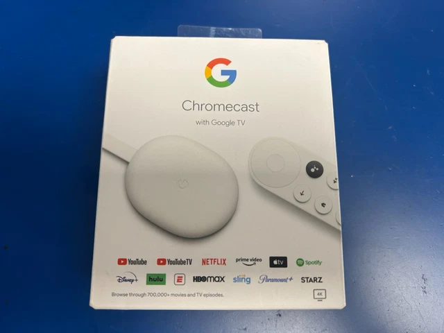GOOGLE GA01919‑US CHROMECAST with Google TV (4K) $103.55 - PicClick CA