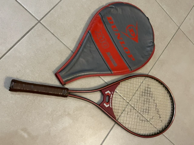 Raquette De Tennis Vintage Dunlop Maxply McEnroe En Bois - Avec Housse, Occasion