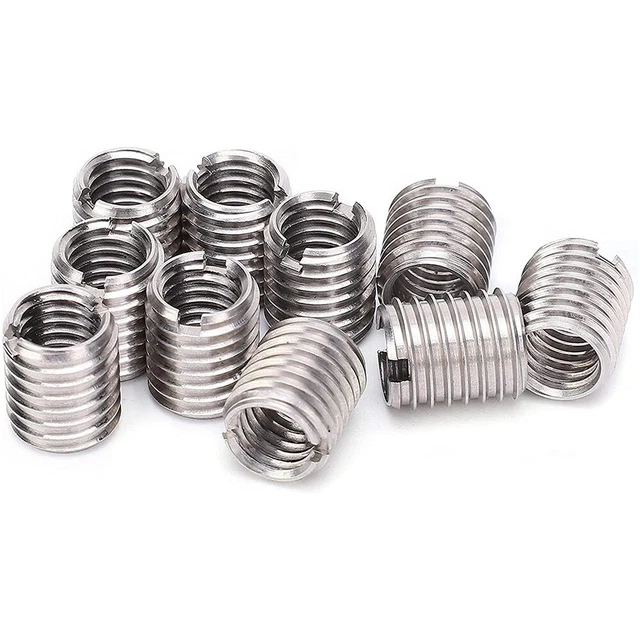 Dado Inserto Solido per Lavorazione del Legno M8x1 25/M10x1 5 12MM Lunghezza (co