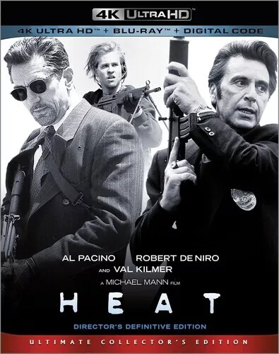 Heat [New 4K UHD Blu-ray] With Blu-Ray, Collector's Ed, 4K Mastering, Ultimate