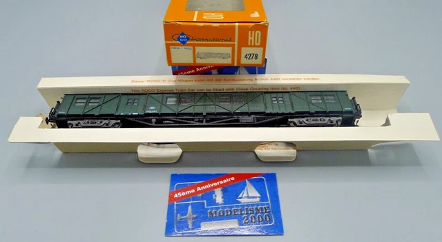 Fourgon à Bagages SNCF LS MODELS-31201 - UTM Modélisme Ferroviaire