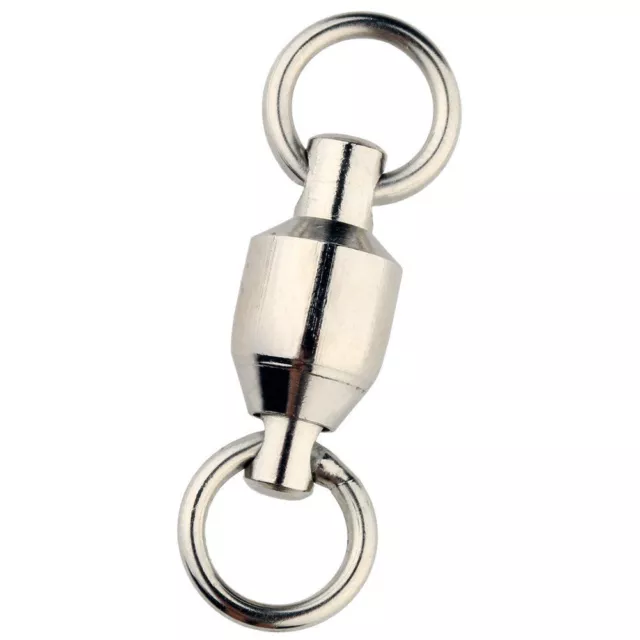 25 x Size #3 Ball Bearing Swivels With Solid Welded Rings