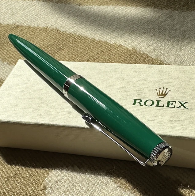 Rolex hotsell pen green