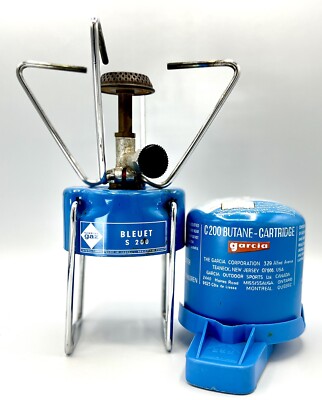 Réchaud Pliant Campingaz Bleuet 206 – Butane – Occasion Vintage Testé