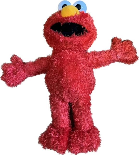 WITHOUT BOX NO TAG Sesame Street Tickle Me Elmo Plush Soft Toy Sound £