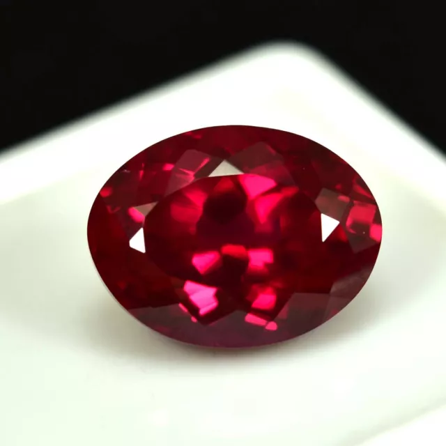 Natural AAA+ Mozambique Red Ruby 7.60 Ct Transparent Gemstone GIE Certified 574