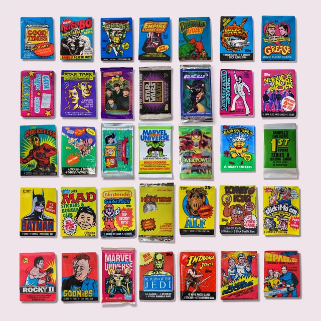 Sealed Non-Sport Trading Card Packs VTG - You Pick Marvel Impel Comic Topps DC