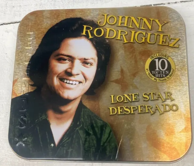 Lone Star Desperado by Johnny Rodriguez (CD, 2011) Metal Case